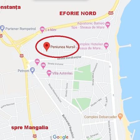 Hotel Casa Nursil Eforie Nord Esterno foto